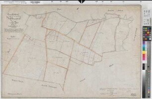 Wasserkurl (Kamen), Zusammenlegung Wasserkurl, Bl. 2 Brouillonkarte 2 Flur 2