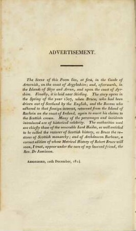 The poetical works of Sir Walter Scott, 6. The Lord of the Isles