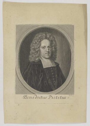 Bildnis des Benedictus Pictetus