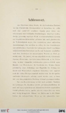 Schlusswort