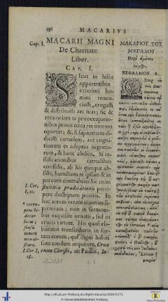 VI. De Charitate.