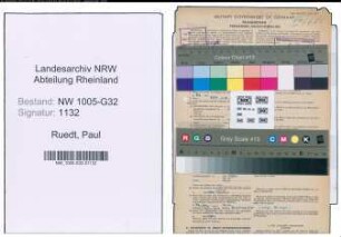 Entnazifizierung Paul Ruedt , geb. 01.06.1899 (Ingenieur)