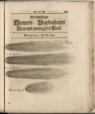 Neun und zwanzigstes Stuck ... 1. Jul. An. 1740