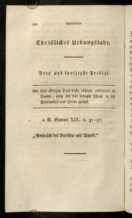 292-306, Drey und funfzigste Predigt.