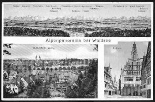 Alpenpanorama bei Waldsee