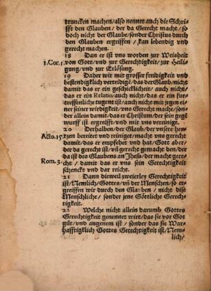 Ein Disputation Von der Rechtfertigung des Glaubens : Gehalten am 24. Octobris. 1550