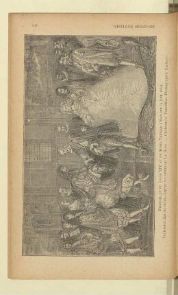 Fiançailles de Louis XIV et de Marie-Thérèse d'Espagne (9 Juin 1660). Tapisserie des Gobelins, d'après un carton de Le Bruen. - Château de Versailles. Photographie Hachette
