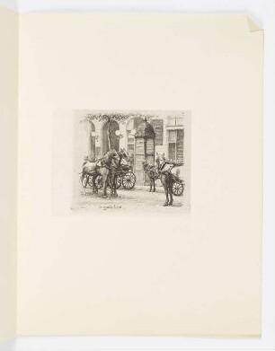 Le Grand hôtel, Blatt 2 der Folge "Notes et dessins d’un japonais sur Paris pendant l’Exposition de 1878"