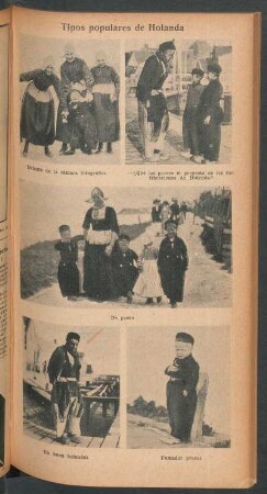Tipos populares de Holanda - [Ilustración]