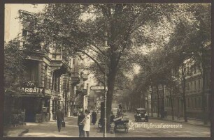 Ansichtskarte Großbeerenstraße, Ecke Hallesches Ufer