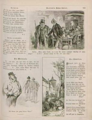 "Verfehlte Schmeichelei" "Die Weinnase" "Der Stärkere"