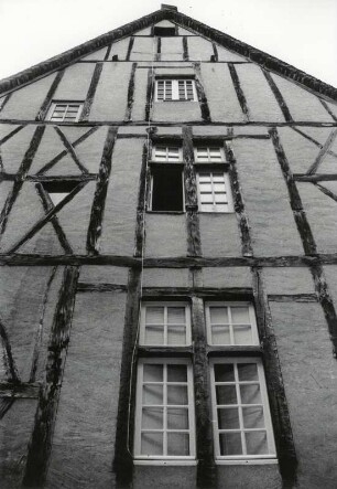 Fachwerkhaus in der Altstadt von Sarlat
