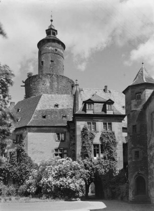 Deutschland. Büdingen. Blick zum Schloss