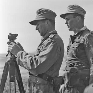 Griechenland. Insel Limnos. Soldaten der Wehrmacht im Einsatz.
