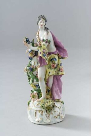Porzellanfigur Allegorie des Frühlings