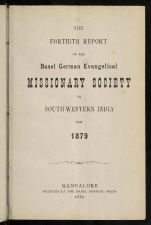 Title page