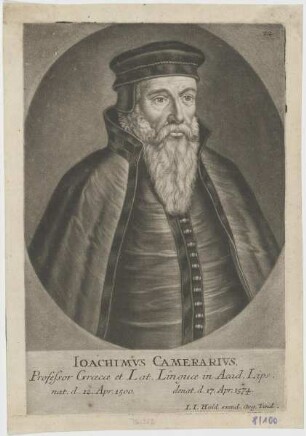 Bildnis des Ioachimvs Camerarivs
