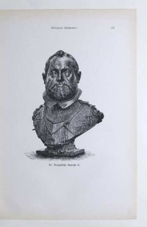 84. Bronzebüste Rudolfs II