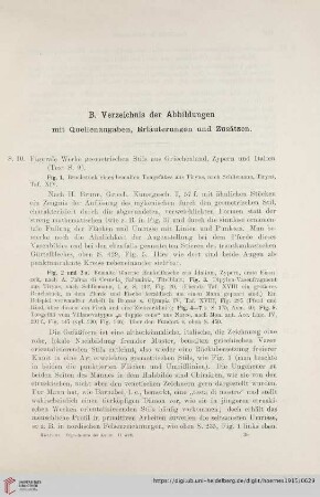 B. Verzeichnis der Abbildungen mit Quellenangaben, Erläuterungen und Zusätzen