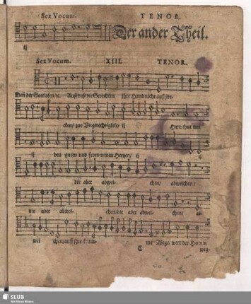 XIII. Denn der Gottlosen Scepter