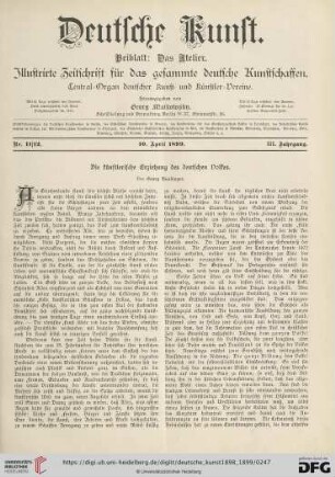 Nr. 11/12 (10. April 1899)