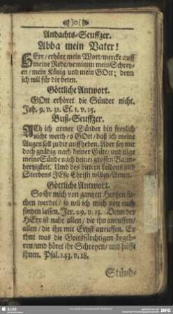 Andachts-Seuffzer