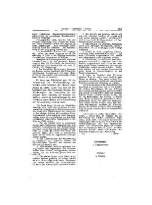 Choral s. Gesang