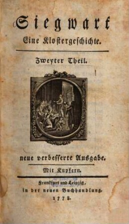 Siegwart : Eine Klostergeschichte, 2