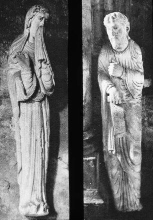 Autun, Kathedrale St. Lazare, Grabmal des Hl. Lazarus, St. André, St. Marthe. Musée Rolin