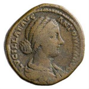 Münze, Sesterz, 164 - 169 n. Chr.