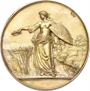 Kleine Preismedaille der Deutschen Landwirtschafts-Gesellschaft o.J (ca. 1887)