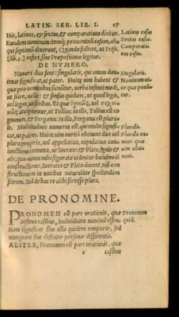 De Pronomine.