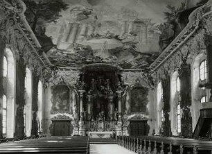 Deckengemälde mit Verkündigung