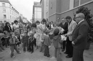 Wiedereröffnung des umgebauten und vergrößerten Kindergartens der Matthäusgemeinde