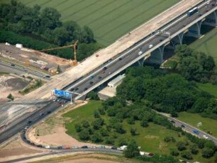 Jena : BAB A 4, Ausfahrt Jena-Göschwitz