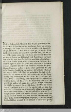 Über den naturhistorischen Unterricht in höheren Töchterschulen