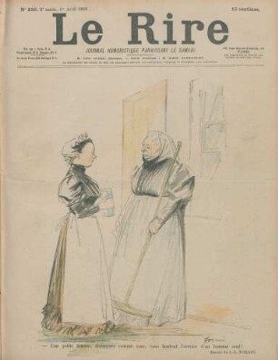 - Une petite femme, distinguée comme vous, vous faudrait l’service d’un home seul!