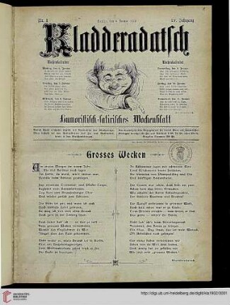 Hefte 1-4, Januar 1902