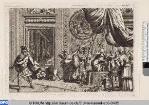 Circe verwandelt die Gefährten des Odysseus in Schweine