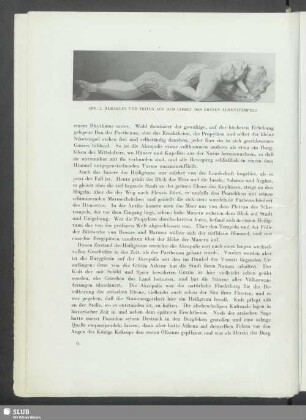 Herakles und Triton aus dem Giebel des ersten Athenatempels