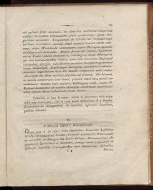 II. Carolus Himly. Brunsuicensis
