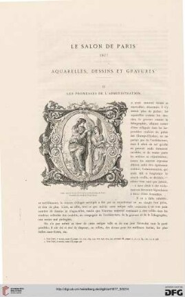 3: Le salon de Paris 1877, [2] : aquarelles, dessins et gravures