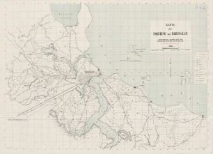Karte der Umgebung von Daressalam : Angefertigt im April 1913 vom Vermessungsbüro Daressalam