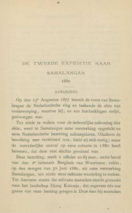 Aanleiding
