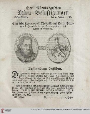 (Erstes Stueck, den 4. Jenner - Viertes Stueck, den 25. Jenner)