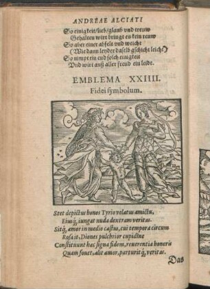 Emblema XXIIII. Fidei symbolum.