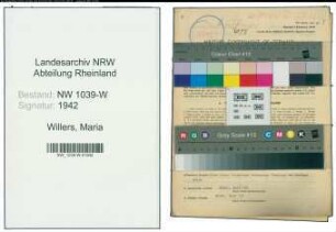 Entnazifizierung Maria Willers , geb. 05.07.1913 (Lehrerin)