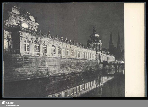 15 Der Zwinger, eines der schönsten Bauwerke des deutschen Barock