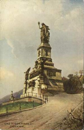 Das Niederwald-Denkmal.