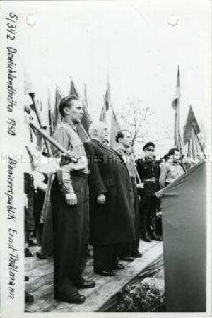 Eröffnung der Pionierrepublik in der Wuhlheide anlässlich des Deutschlandtreffens 1950